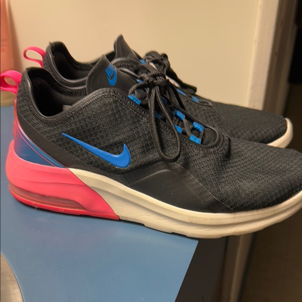 Nike Black and Pink Athletic Shoes